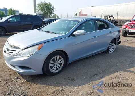 2011 Hyundai Sonata Gls z USA, uszkodzony, nr VIN 5NPEB4ACXBH135945